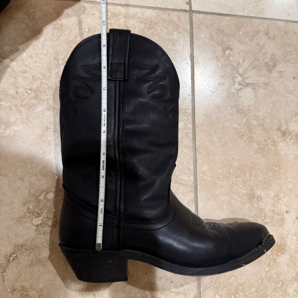 Women’s Classic Black Western Boots - Picture 8 of 10